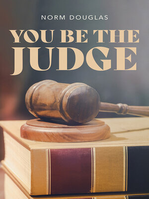 cover image of You Be the Judge